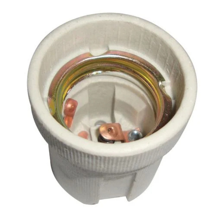 E 27 PORSELEN İÇİ BAKIR DUY